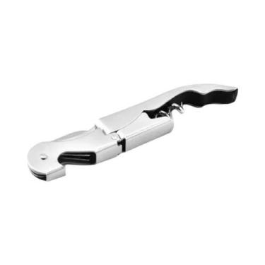 Imagem de Saca-rolhas Profissional De Aço Inoxidável Com Dobradiça Dupla Para Re