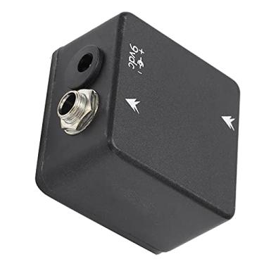Imagem de Cryfokt Pedal de Efeito de Guitarra Buffer Mini Acessório Compacto Com Economia de Tom para Entusiastas de Música Metal Preto 1 X Pedal de Efeito de Guitarra para Prática de Estúdio de Guitarrista
