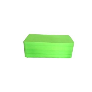 Imagem de KIT 2 Bloco de Yoga/Pilates/fisioterapia Equilíbrio Treino Funcional Tijolinho(VERDE)