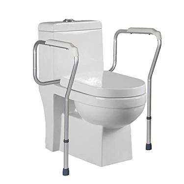 Imagem de Estruturas de banheiro para idosos, acessórios de banheiro, trilhos de segurança para vaso sanitário, ajustável, suporte antiderrapante para chuveiro, barra de apoio para idosos grávidas