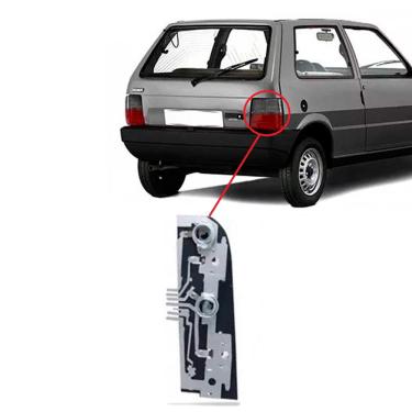 Imagem de Soquete Circuito Lanterna Traseira Fiat Uno 1984 À 2003 LD