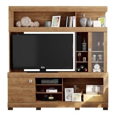 Imagem de Estante Para TV Até 55 Polegadas Diplomata Buriti - Caemmun