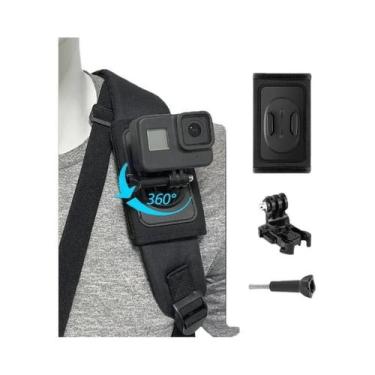 Imagem de 360 graus Suporte Rotativo De Liberação Rápida Para Alça De Mochila Pa