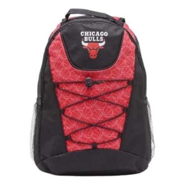 Imagem de MOCHILA CHICAGO BULLS BUNGEE 20 LITROS PRETO VERMELHO-Masculino