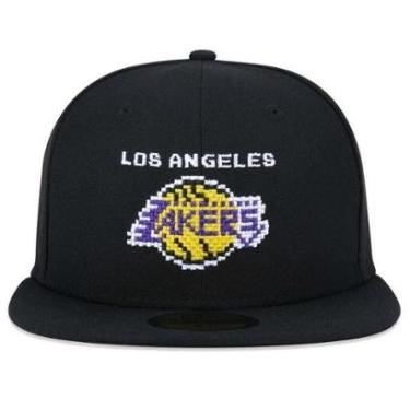 Imagem de BONÉ NEW ERA 5950 LOS ANGELES LAKERS TECHNOLOGIC NBV23BON028 PRETO-Masculino