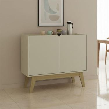 Imagem de Aparador 2 Portas Bb2612 Arenas/Carvalho Tropical - Tecno Mobili
