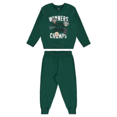 Imagem de Conjunto Elite Team Blusão Bee Loop, Verde