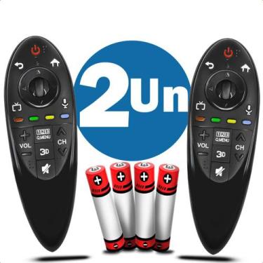 Imagem de Controle Remoto Compatível Com TV Smart Magic 3D 4K Mágico Dinâmico - 
