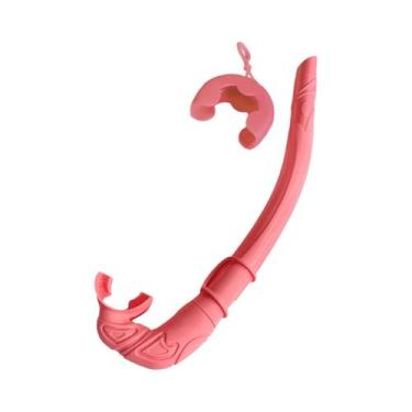 Imagem de Snorkel Dobrável De Silicone Macio Com Estojo De Armazenamento E Válvu