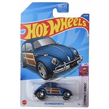 Imagem de Hot Wheels Volkswagen Beetle, Compact Kings 2/5, Blue 42/250