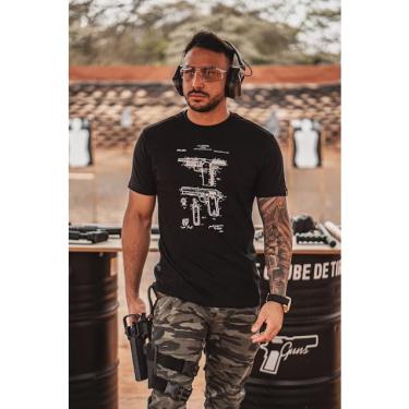 Imagem de Camiseta militar Knife Skull 1911