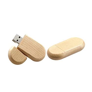 Imagem de Pen Drive USB de madeira de 128 GB, unidades USB, cartão de memória, pen drive USB 2.0, pen drive, armazenamento de data, pendrive, armazenamento externo (mapa)