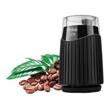 Imagem de Moedor Elétrico De Café Philco Perfect Coffee 160w maquina de moer cafe máquina café moedor eletrico moinho graos triturador grãos