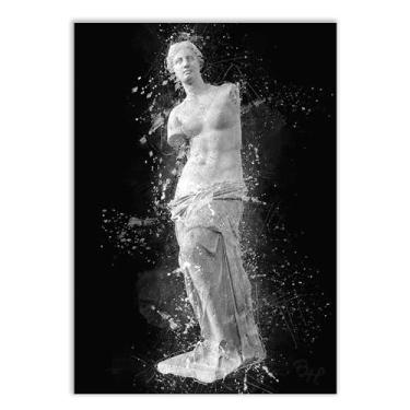 Imagem de Placa Decorativa A3 Vênus De Milo Afrodite Estatua Splash Poster