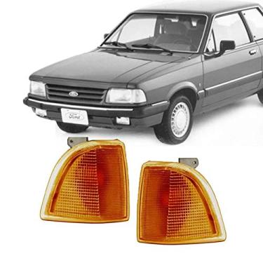 Imagem de Lanterna Dianteira Belina Corcel Del Rey Pampa Ld Ate 1993 Cristal Encaixe Cibie