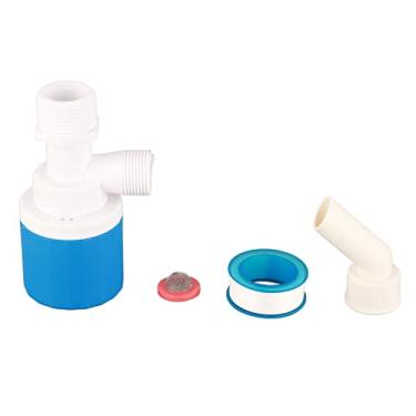 Imagem de Válvula flutuante automática para tanque de água, controle automático de nível de água Válvula flutuante Montagem de entrada lateral dentro Tipo interno Válvula flutuante de água (plplaaoojFQv6b-11)