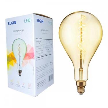 Imagem de Lampada Filamento De Led Elgin Ps160 - 4W. 2200K E-27 Bivolt