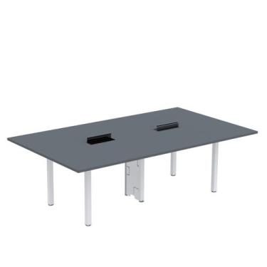 Imagem de Mesa Reunião 240cm X 120cm Mrcpb2412 - Pandin Móveis