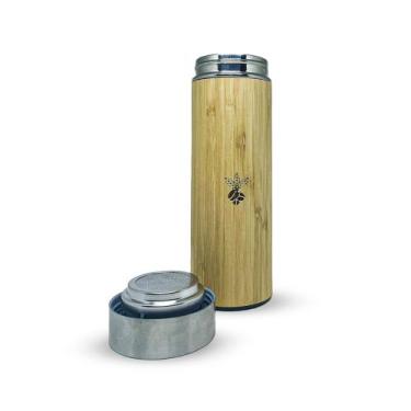 Imagem de Garrafa Térmica com Infusor de Café e Chá Família Cardoso - Yellow Bir