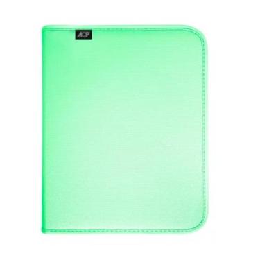 Imagem de Fichário Universitário 4 Argolas Sweet Com Estojo - Acp, Verde