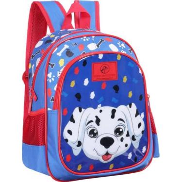 Imagem de Mochila Infantil Masculina 13" Doguinho Yepp MIM6326-13, Azul