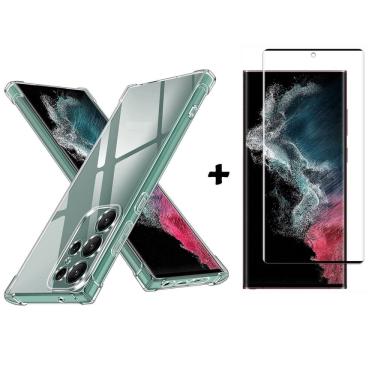 Imagem de Capa antichoque e vidro temperado para Samsung Galaxy S23 Ultr