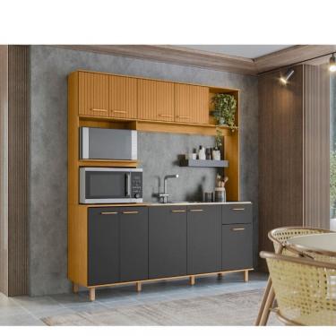 Imagem de Cozinha Compacta 9 Portas 1 Gaveta Liz Poliman