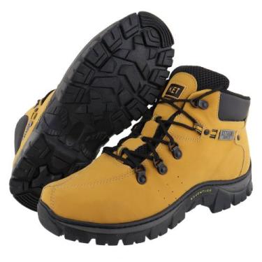 Imagem de Bota Tenis Adventure Ket Masculino Coturno Castor  33 ao 48 Caramelo -