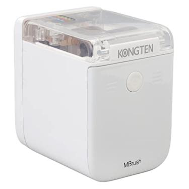 Imagem de Diydeg Impressora portátil portátil, sem fio, WiFi, colorida, com cartuchos de tinta removíveis para todos os materiais, mini impressora a jato de tinta para alimentos, cartões de presente, carimbos,
