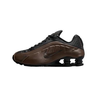 Imagem de Nike Tênis Shox R4 (AR3565-007, Off Noir/Ironstone/Dark Smoke Grey), Off Noir/Ironstone/Cinza fumê escuro, 35