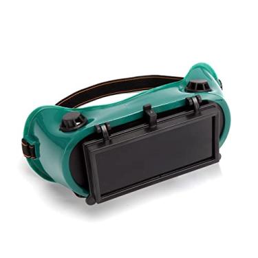 Imagem de GJOOKA Óculos De Solda Máscara Olhos Proteção Para Soldador Com Lentes Internas Transparentes Capacete