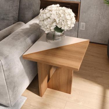 Imagem de Mesa Para Sala De Estar Lateral Florence - Mdp - Movelove