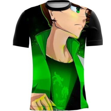 Imagem de Camiseta Personalizada Ben 10 Animação Aventura 02 - Obsiana Camisetas