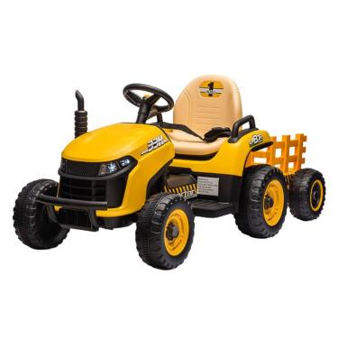 Imagem de Trator Elétrico Infantil Com Controle 2 Marchas Maxi Toys