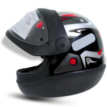 Imagem de Capacete taurus san marino grafic automatico preto nbr 7471, 54