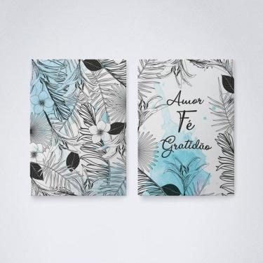 Imagem de Quadro Decorativo Amor Fé e Gratidão V11 30x20cm