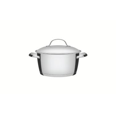Imagem de Caçarola Funda Tramontina Allegra Aço Inox Fundo Triplo 16 cm 1,5 L