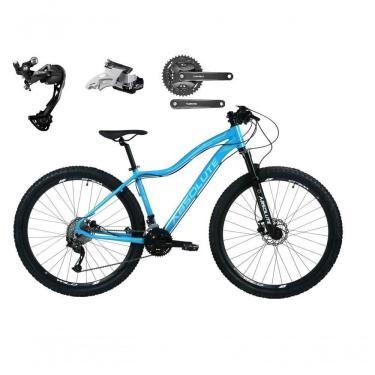 Imagem de Bicicleta Aro 29 Absolute Hera Câmbios Shimano Alívio E Altus 27v Freio Hidráulico K7 Garfo C-trava Azul Tam: 15
