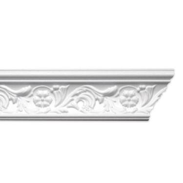 Imagem de Roda Teto Perfil de Poliestireno Anna 6 m - Branco - HomEstar