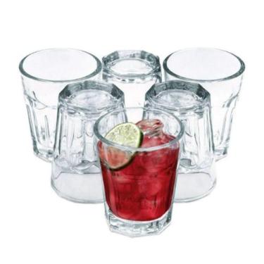 Imagem de Copos de Vidro dose shot 6 peças 45ml - casa blanca, 45ml