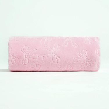 Imagem de Cobertor Hug Fleece Abraço de Urso Rosa