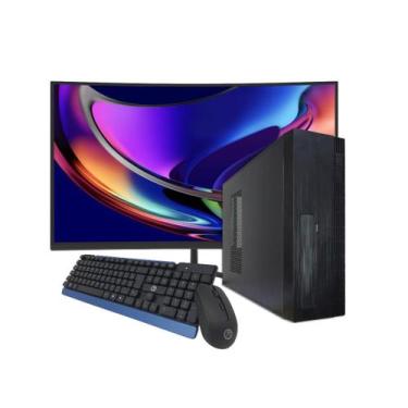 Imagem de Computador Slim Preto i7 8ª 16gb Ram Ssd 960gb Tela 23 Wifi  - PRIME S