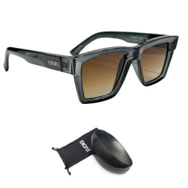 Imagem de Óculos de Sol Evoke Time Square H02 Crystal Brown Gradient