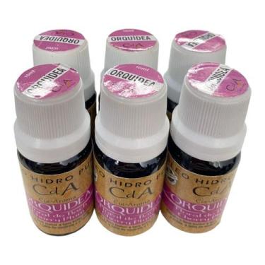 Imagem de KIT 6 Óleo Hidrossolúvel Orquídea Puro Umidificadores 10ml - Lua Místi