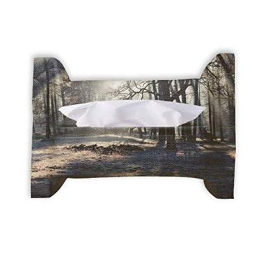 Imagem de Green Forestry Science Nature Scenery papel toalha facial saco de guardanapo