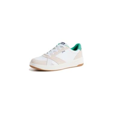 Imagem de Keds Tênis feminino The Court, Branco/Verde, 35