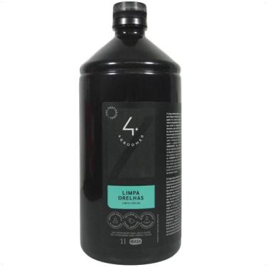 Imagem de Limpa orelhas 1l 4 groomer profissional ibasa para cães e gatos