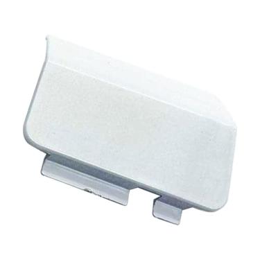 Imagem de Para-choque traseiro de carro gancho de reboque direito tampa de olhal compatível com guarnição, para 6 2013-2018-branco