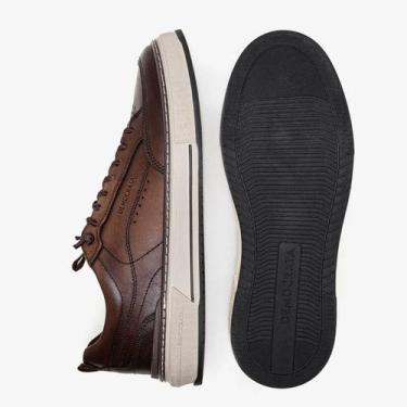 Imagem de Sapatênis Democrata Denim Foster Masculino Verde Cor:MarromTamanho:40,