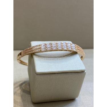Imagem de bracelete pedras - baiana semi joias